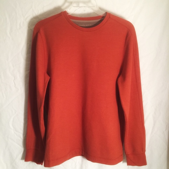 Banana Republic Orange Sweater Men’s Size Large - Picture 1 of 4